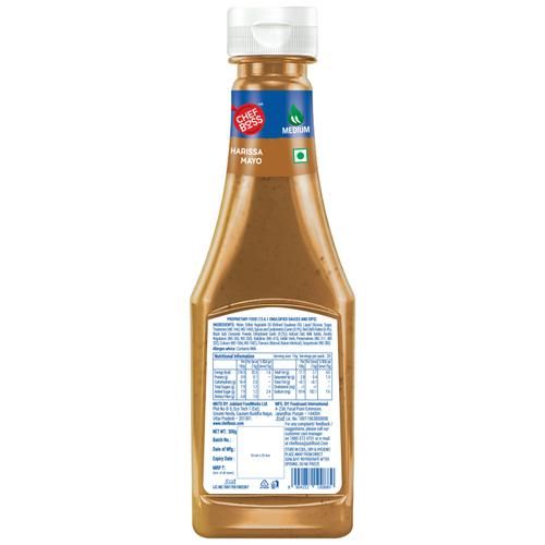 ChefBoss Harissa Mayo Sauce - Eggless Mayonnaise, 300 g-2.webp